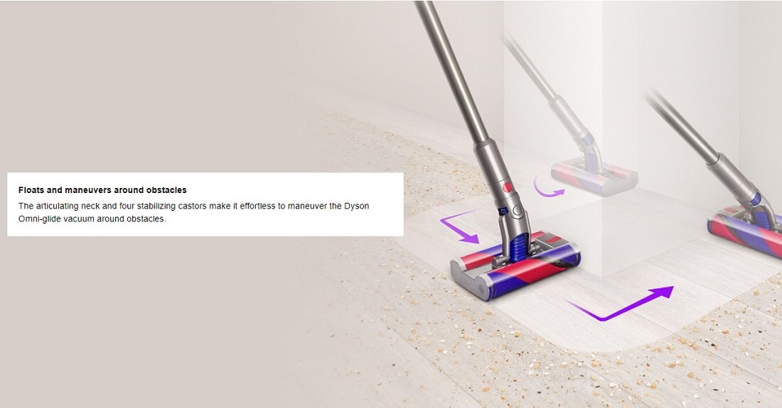 One cleaner two brush bars pick up everything from large debris to fine particles 